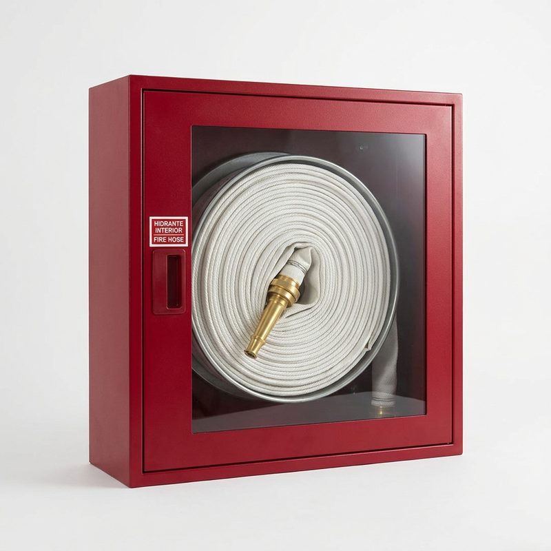 Fully equipped indoor fire hydrant